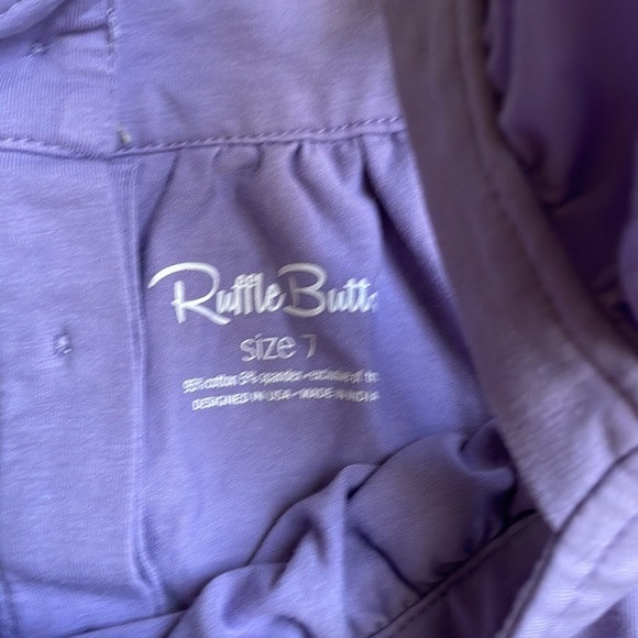 EUC Ruffle Butts Short Set - Picture 2 of 6